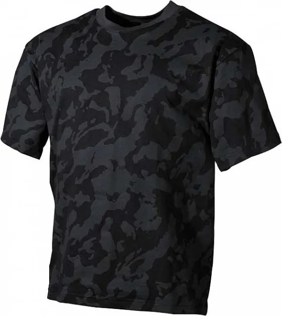 MFH Камуфлажна тениска модел Night Camo, 170 г/м2 (00104D)