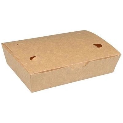ABENA - Krabička / menubox papírový s víčkem 14 x 20 x 5 cm ( 100 ks )