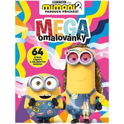 Mimoni 2 Mega omalovánky