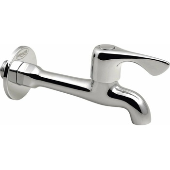 AQUALINE Nástenný guľový ventil 1/2'', dlhý, chróm ZY12062