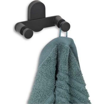 kela Черна двойна закачалка за стена KELA от серия Alessio