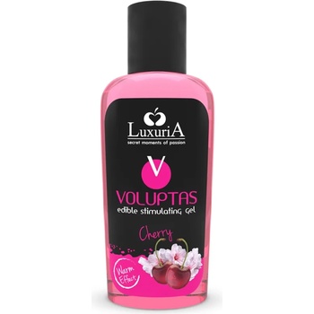 Luxuria voluptas edible stimulating gel warming effect - cherry 100 ml
