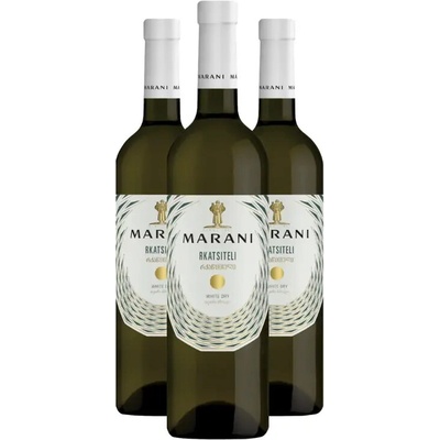 Marani RKATSITELI biele suché víno 3 x 0,75 l (holá lahev)