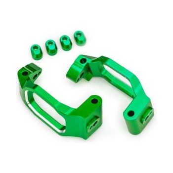 Traxxas алуминиева шарнирна връзка зелено анодизирана (чифт)