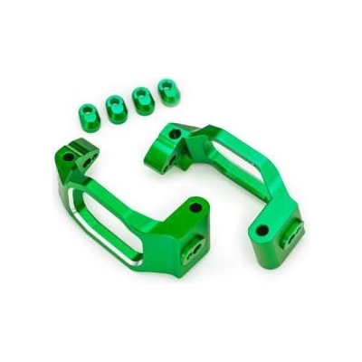 Traxxas алуминиева шарнирна връзка зелено анодизирана (чифт)