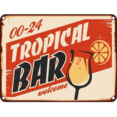 Ceduľa Tropical Bar