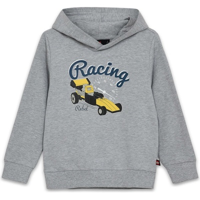 LEGO® kidswear LWSCOUT 708 sivá tmavo modrá žltá