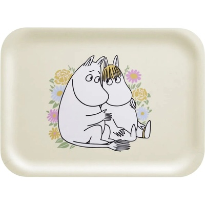 Muurla Servírovací tác Moomin Let It Snow 27x20 cm