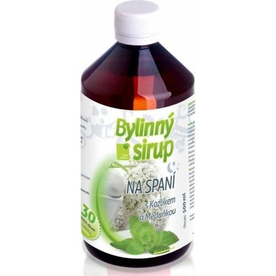 Silvita Bylinný Sirup na spaní s Kozlíkem a Meduňkou 500 ml