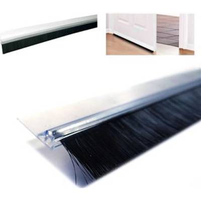 GEKO УПЛЪТНИТЕЛ ЗА ПОД ВРАТА geko С ЧЕТКА 1м ПРОЗРАЧЕН (88233)