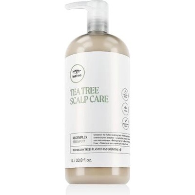 Paul Mitchell TEA TREE Scalp Care Regeniplex Shampoo 1000 ml шампоан за подсилване на тънка или изтъняла коса унисекс