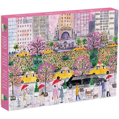 Galison - Puzzle Spring on Avenue Park - 1 000 piese