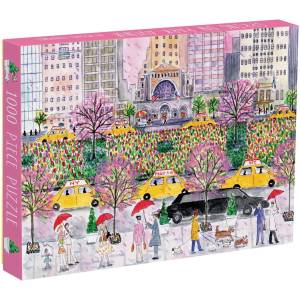 Galison - Puzzle Spring on Avenue Park - 1 000 piese