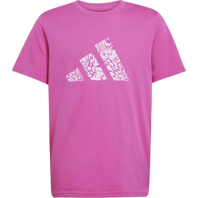 adidas Animal Tee ružová biela