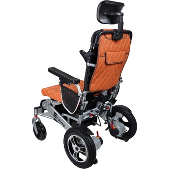 Eroute 8000R Elektrický invalidný vozík s automatickým sklápaním operadla Oranžová