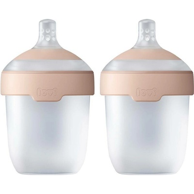 Lovi Mammafeel Bottle kojenecká láhev 0 m+ 2 x 150 ml