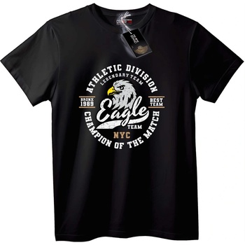 NOONEBRAND Тениска Орел Шампион NYC - 3XL, Black