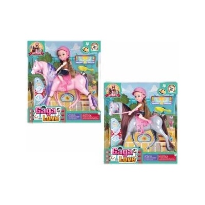 Trifox Doll on horseback with accessories MIX