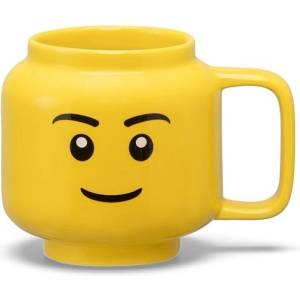 LEGO® Жълта керамична бебешка чаша 255 ml Head - LEGO® (40460800)