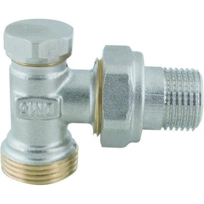 V&G Valogin 410 Radiátorové regulační šroubení rohové DN15 - 1/2" x 3/4" s eurokonusem 664101234