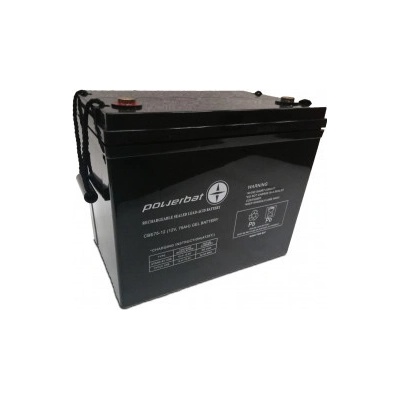 PowerBat CBE 12V 75Ah Deep Cycle Gel batéria