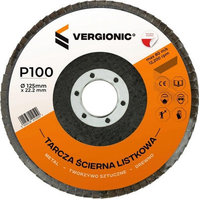 Chinex Klapkový kotouč 125 mm P40 8919 2 ks