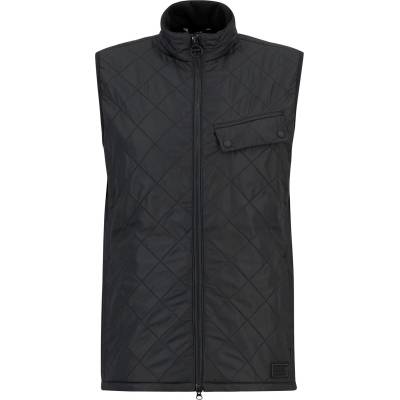 Barbour International Елек Barbour International Mens Contemporary Ariel Quilted Gilet - Black
