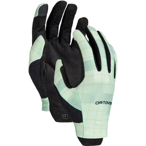 Ortovox Дамски ръкавици Ortovox Women's MTB Light Glove - Green Acid Motion Aop (202-8481-0212)