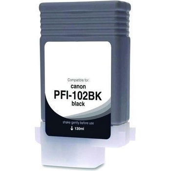 Compatible Мастилница Canon PFI-102 BK Съвместима 130 ml