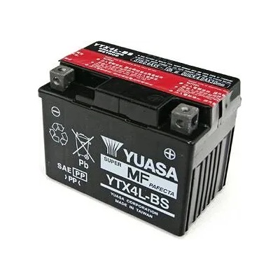 YUASA AGM 12V 3Ah right+ YTX4L-BS