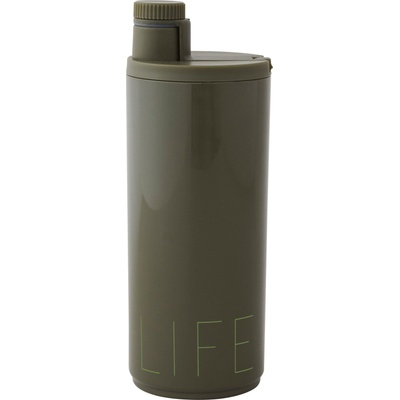 Design Letters Шейкър To Go 500 мл маслинен (30101020OLIVELIFE)