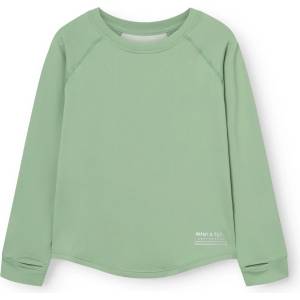Mini A Ture Детска спортна тениска Mini A Ture Kid's Matcarab L/S T-Shirt Sport shirt - Basil Green - размер 128 (704-5761-0114)