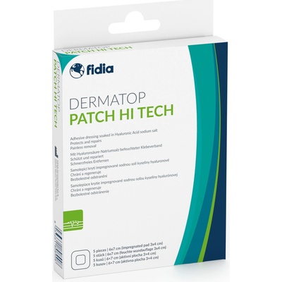 DERMATOP PATCH HI TECH 6x7 cm (aktívna plocha 3x4 cm)