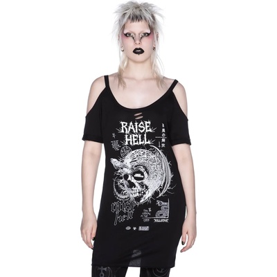 KILLSTAR Дамска тениска KILLSTAR - Raise Hell - Distress - KSRA002510