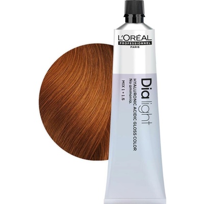 L'Oréal Professionnel Dia Light demi-permanentní barva na vlasy 60 ml - 7,4
