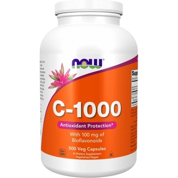 Image 1 of NOW Vitamin C-1000 / with Bioflavonoids [500 капсули]
