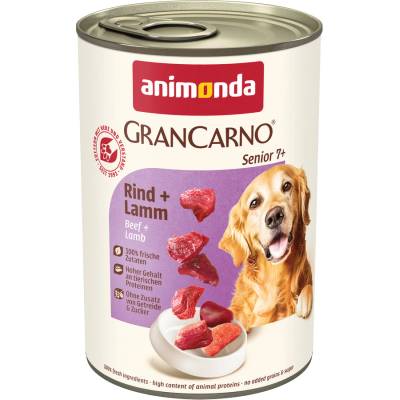 Animonda GranCarno Senior hovädzie a jahňacie 24 x 400 g