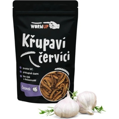 WormUP sušení červíci Česnek 20 g