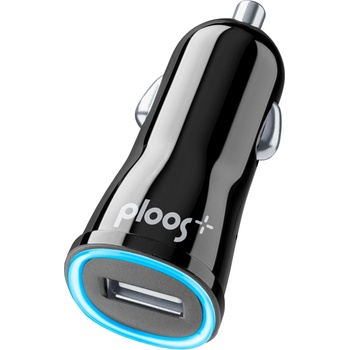 Ploos Зарядно за кола Ploos - 6568, 1A, черно (6568)