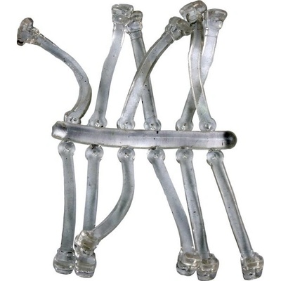 DELPHIN Elastická Zarážka Nástrahy 25mm priehľadná