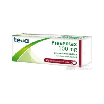 Preventax 100 mg tbl.ent.50 x 100 mg