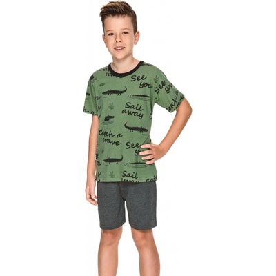 Taro Luka 2741 chlapecké pyžamo zelená