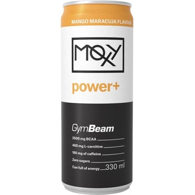 GymBeam MOXY power+ Energy Drink 330 ml [330 мл] Манго и маракуя
