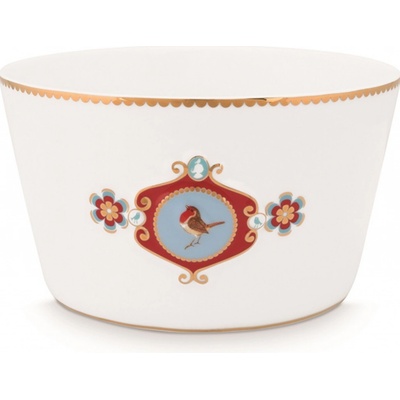 PIP Studio miska Love Birds bílá 15 cm