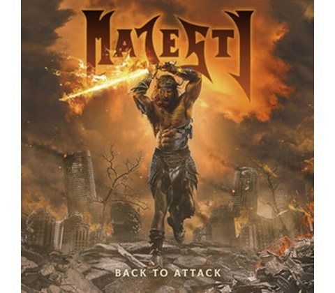 MAJESTY - BACK TO ATTACK CD