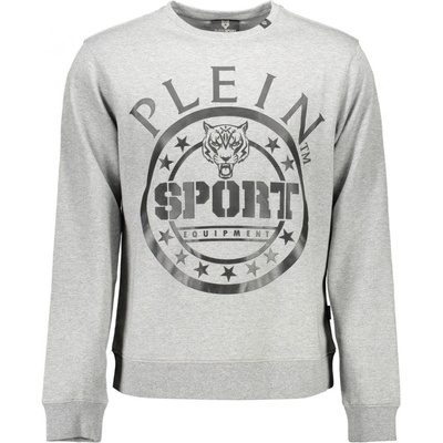 Plein Sport pánska mikina šedá