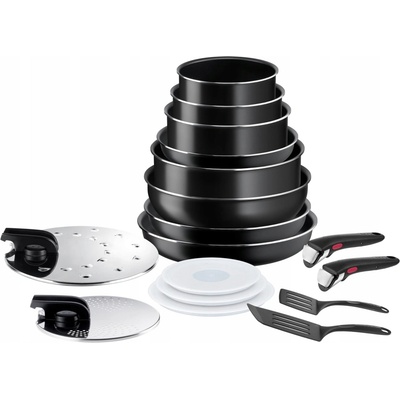 Tefal Ingenio Easy On Sada Hrnců a pánví černá 17