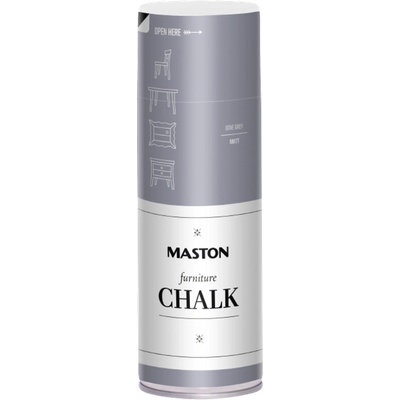 Maston Kriedová farba na nábytok v spreji 400 ml Antik Biely