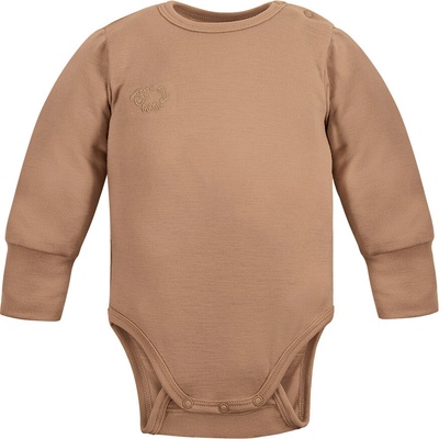 Karamelové merino body rostoucí s dítětem