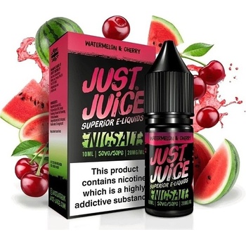 Just Juice Salt Watermelon & Cherry 10 ml 20 mg